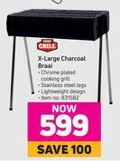 Game Expert grill x-large charcoal braai offer