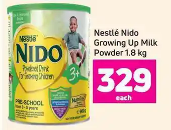 Game Nestle nido growing up milk powder-1.8 kg each offer