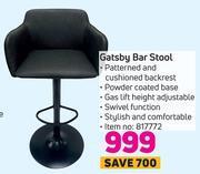 Game Gatsby bar stool offer