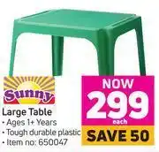 Game Sunny large table-each offer