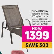 Lounger brown