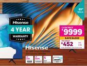 Game Hisense 65" (165cm) uhd smart tv 65a6h offer