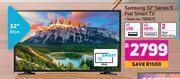 Game Samsung 32" (81cm) series 5 flat smart tv offer