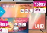 Game Samsung 70" (177cm) au7000 uhd 4k smart 70au7000 offer