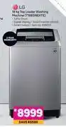 Game Lg 18kg top loader washing machine (t18885nehte) offer