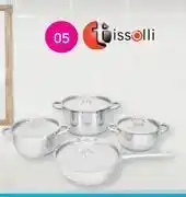 Game Tissolli 8-piece stainlesss steel pot set-per set offer