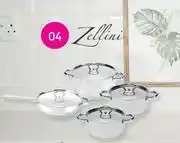 Game Zellini 8-piece stainless steel cookware set-per set offer