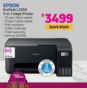 Game Epson eco tank l3250 3 in 1 inkjet printer offer