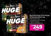 Game Nutritech black bull huge choc nougat or vanilla cookie-4kg each offer