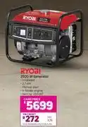 Game Ryobi 2500w genarator offer