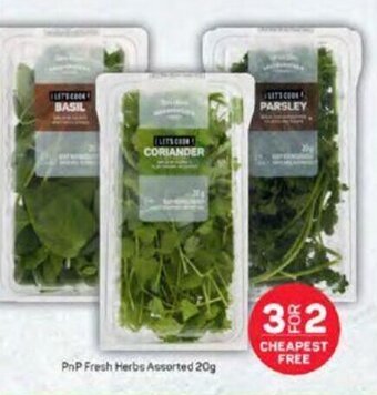 Pick n Pay PnP Fresh Herbs Assorted 20g offer