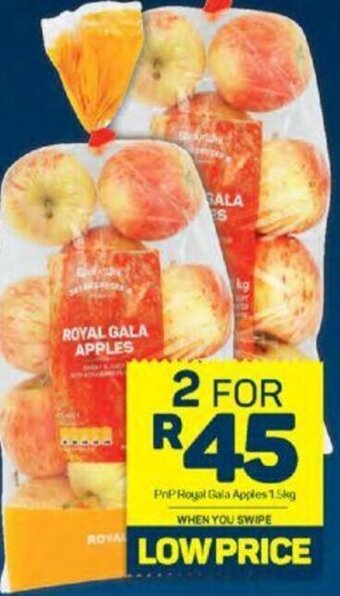 Pick n Pay PnP Royal Gala Apples 1.5kg offer