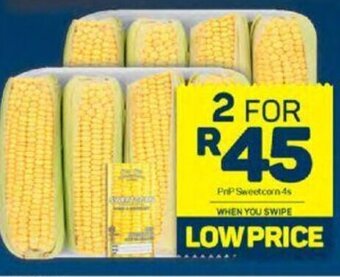 Pick n Pay PnP Sweetcorn 4s offer
