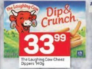 Pick n Pay The Laughing Cow Cheez Dippers 140g offer