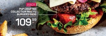 PnP Crafted Collection Wagyu Burgers 680g