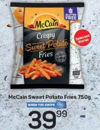 Pick n Pay McCain Sweet Potato Fries 750g offer