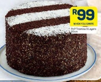 Pick n Pay PnP Tiramisu 3 Layers 20cm offer