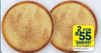 Pick n Pay PnP Milk Tart 20cm offer