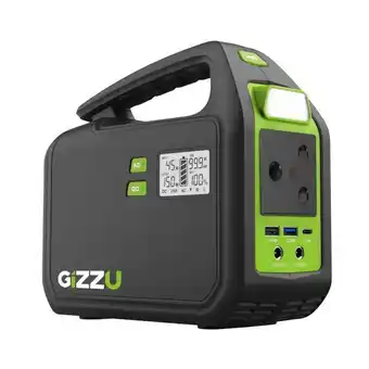 Takealot Gizzu 155wh portable power station 1 x 3 prong sa plug point offer