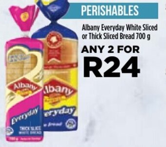 Food Lover's Market Albany Everyday White Sliced or Thick Sliced Bread 700g offer