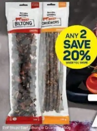 Pick n Pay Beef Biltong offer