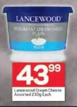 Pick n Pay Lancewood Cream Cheese 230g offer
