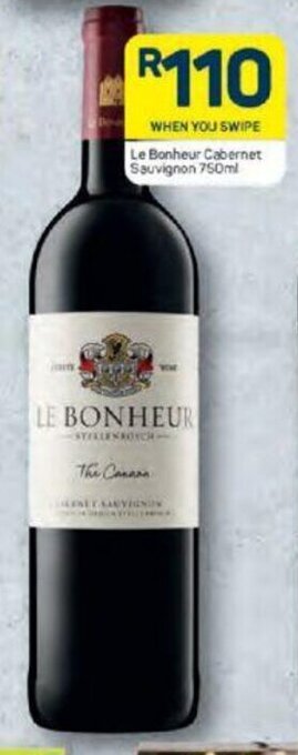 Le Bonheur Cabernet Sauvignon 750ml