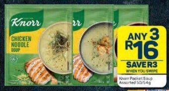 Pick n Pay Knorr Packet Soup Assorted 50/54g offer