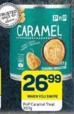 Pick n Pay PnP Caramel Treat 397g offer