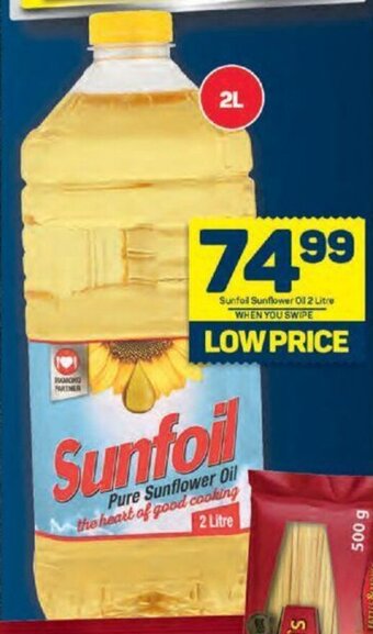Pick n Pay Sunfoil Sunflower Oil 2 Litre offer