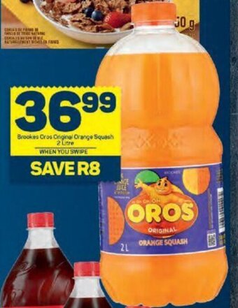 Pick n Pay Brookes Oros Original Orange Squash 2 Litre offer