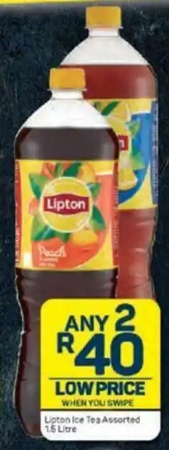 Pick n Pay Lipton Ice Tea Assorted 1.5 Litre offer