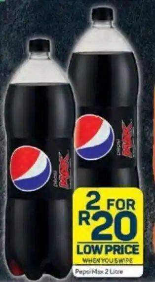 Pick n Pay Pepsi Max 2 Litre offer