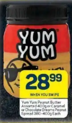 Pick n Pay Yum Yum Peanut Butter 400g offer