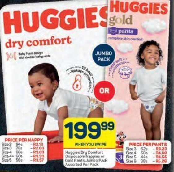 Specials Huggies Nappies Price At Pick N Pay Pants Size Pick N Pay - Main Image