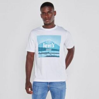 Zando Levi's® ss relaxed fit tee poster photo white/ blue offer