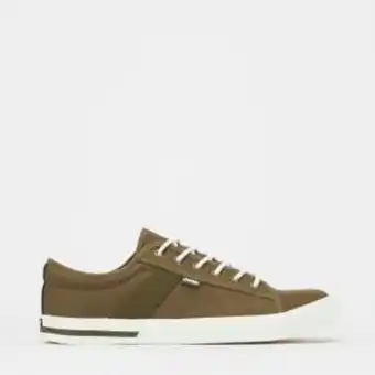 Jeep peg canvas sneaker olive
