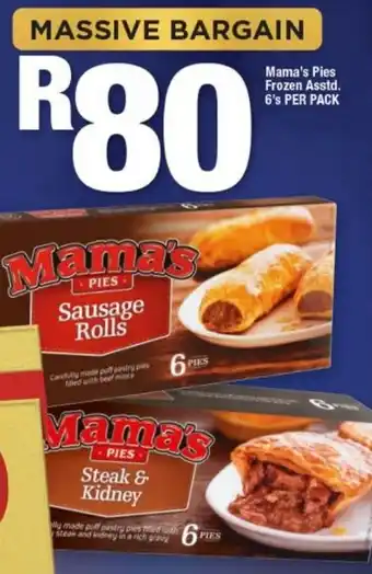 OK Express Mama's Pies Frozen Asstd. 6's Per pack offer