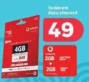 PEP Vodacom data simcard offer