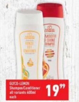 Shoprite Glyco-Lemon Shampoo Conditioner offer
