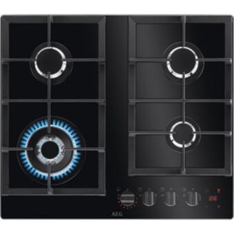 Aeg 60cm gas hob - hkb64450nb
