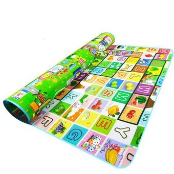 Waterproof double-sided x-large activity baby foam thick crawling play mat