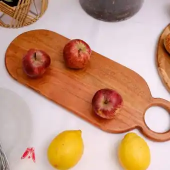 Wooden chopping board - oval