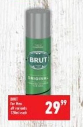 Shoprite Brut For Men offer