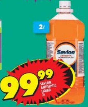 Shoprite Savlon Antiseptic Liquid 2 ℓ offer
