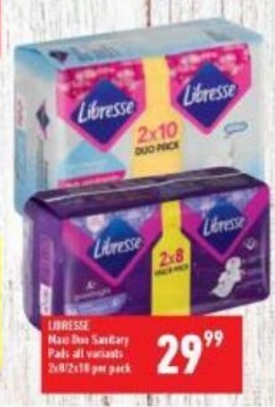 Shoprite Libresse offer