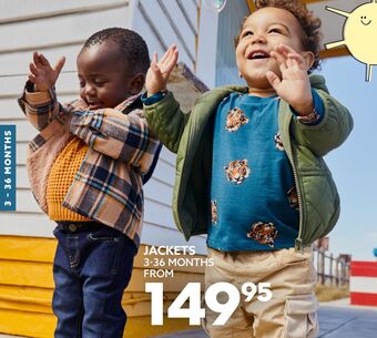 Baby boys jackets offer at Ackermans