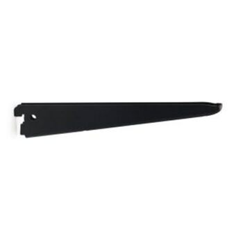 Double slot wallband system, bracket, black, 270mm