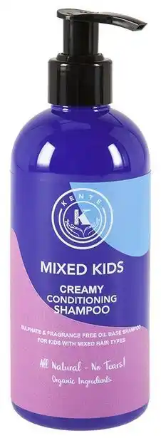 Kente kids creamy conditioning shampoo