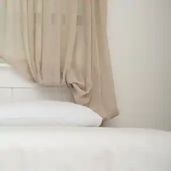 Home.life calypso sheer eyelet curtain - sand